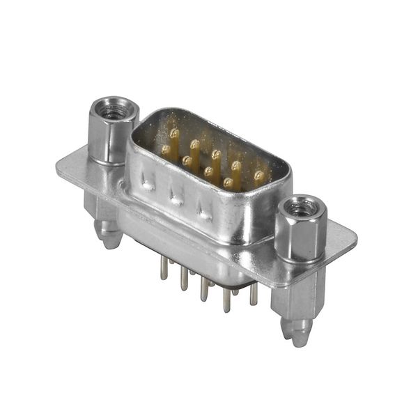 PCB plug-in connector data, Thread-bolt UNC 4-40, THT solder connectio image 2