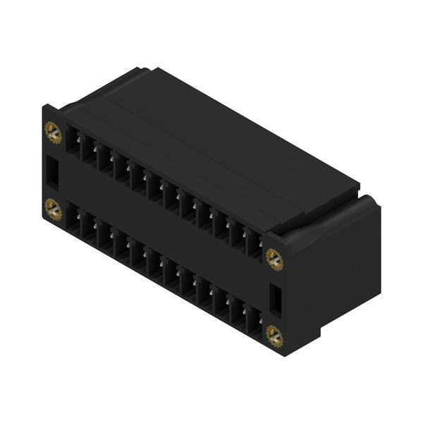 PCB plug-in connector (board connection), 3.81 mm, Number of poles: 24 image 4