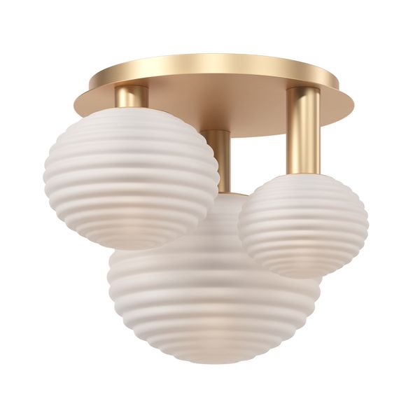 Modern Reels Ceiling lamp Gold image 1