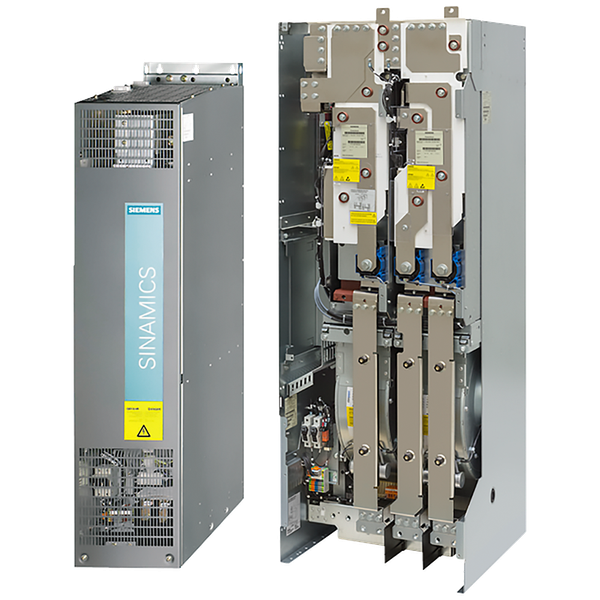 SINAMICS G130 Power Module IP00 660-690V 3AC, 50/60 Hz, 465 A Type rating: 450kW 6-pulse supply without power recovery design CIM incl. Drive-CLiQ image 1