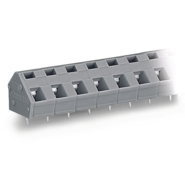 PCB terminal block 2.5 mm² Pin spacing 7.5/7.62 mm gray image 3