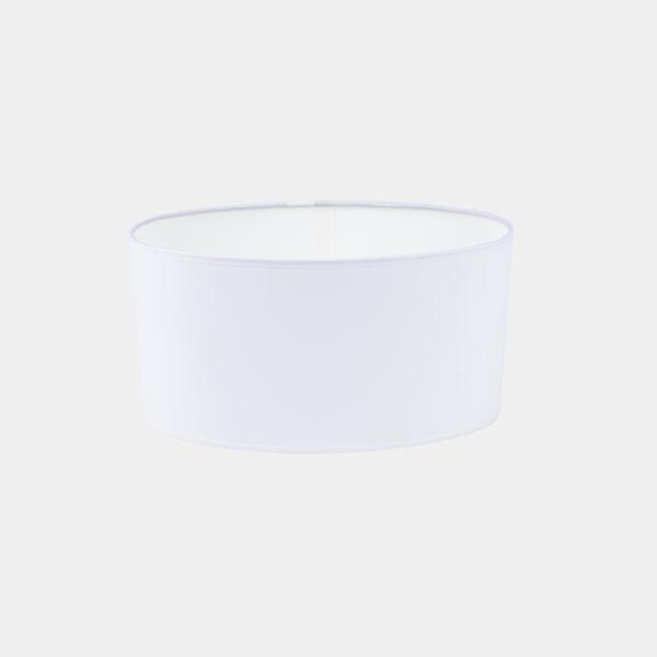 Shade oval shape 285x150x150mm White image 1