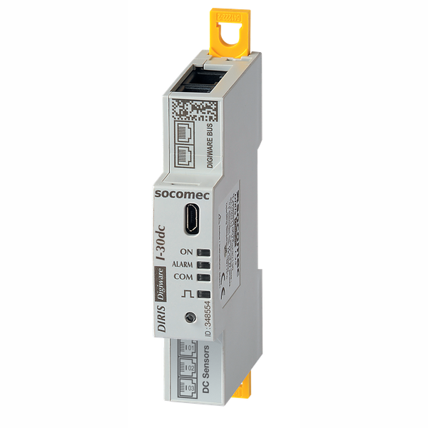 Direct Current module DIRIS Digiware I-30dc, 3 DC current inputs, Mete image 1