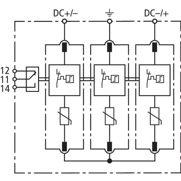 Surge arrester Type 2 DEHNguard M multipole for PV systems up to 1500V image 3
