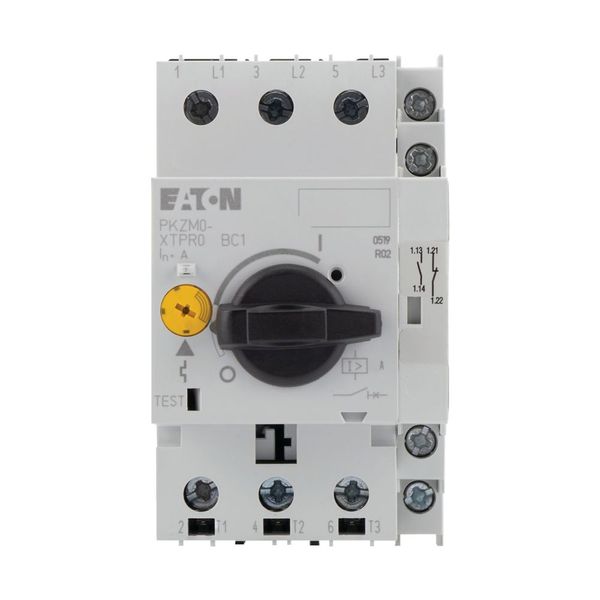 Motor-protective circuit-breaker, 3p+1N/O+1N/C, Ir=1.6-2.5A, screw con image 13