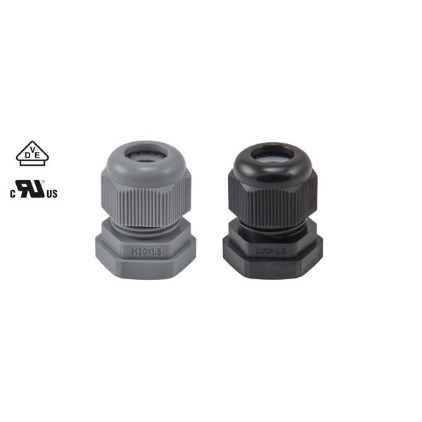 PERFECT-KV-PA M 32/PG 29 PA RAL7001 with hexagon nut 50029M32PA10/R/G image 1