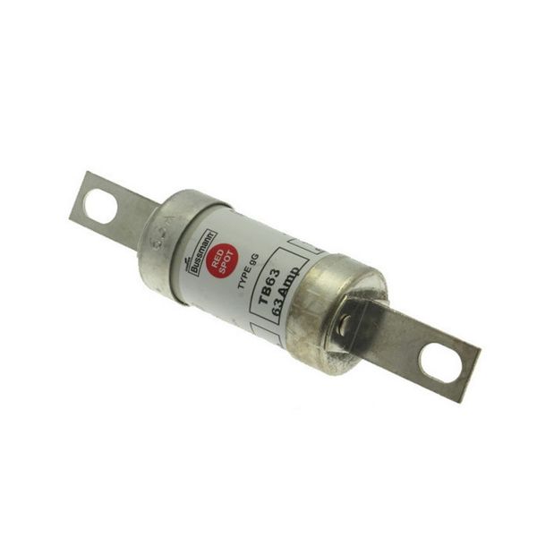 Fuse-link, low voltage, 63 A, AC 660 V, DC 460 V, BS88, 27 x 112 mm, gL/gG, BS image 15