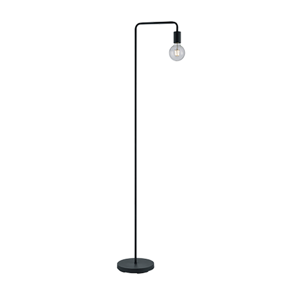 Diallo floor lamp E27 matt black image 1