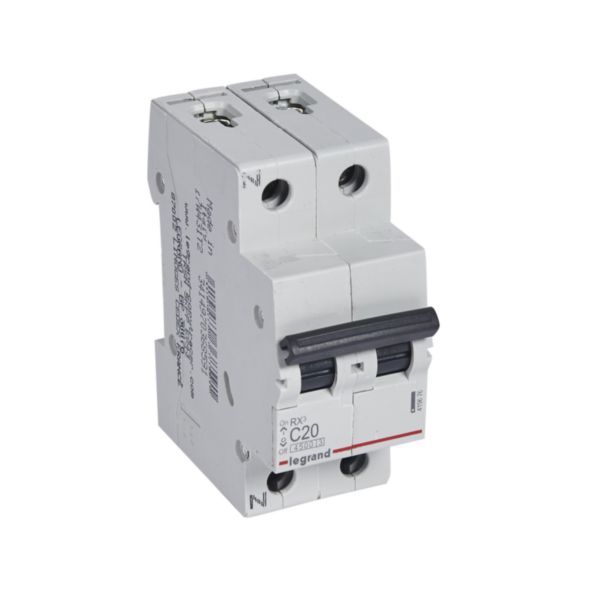 Circuit breaker RX³ 4500A 1P+N 20A curve C image 1