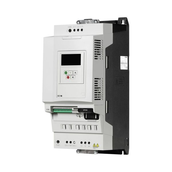Frequency inverter, 230 V AC, 3-phase, 30 A, 7.5 kW, IP20/NEMA 0, Radio interference suppression filter, Brake chopper, Additional PCB protection, OLE image 9