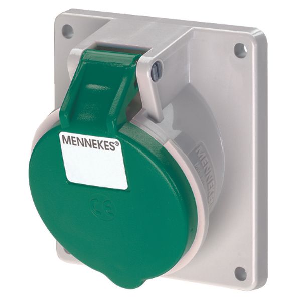 Mennekes Panel mount.recept.32A4p10h>50-500V IP44 1742 image 1