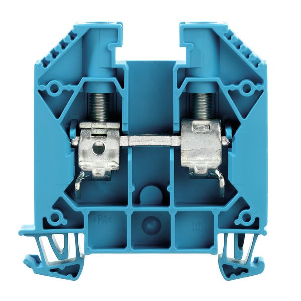 Feed-through terminal block, Screw connection, 16 mm², 1000 V, 76 A, N image 1