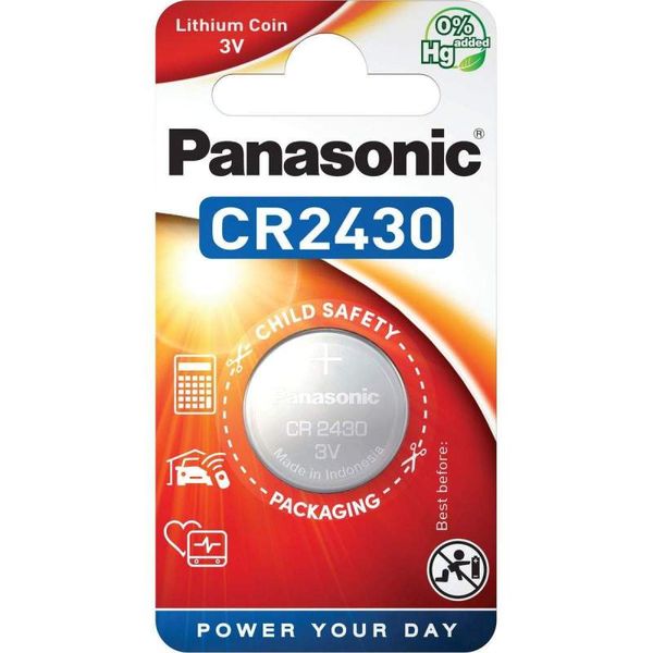 PANASONIC Lithium CR2430 BL1 image 1