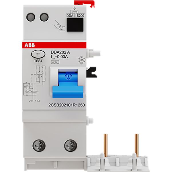 DDA202 A-25/0.03 Residual Current Device Block image 2