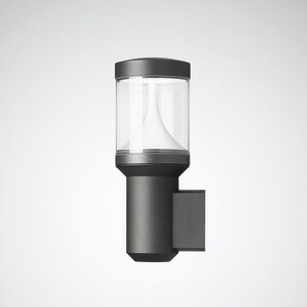 Wall and ceiling luminaire 8841W Lens Anthracite ET 10W 1100lm 70 asymmetric wide (AB2L) IP65 IK04 5 SDCM image 1