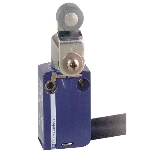 Limit switch, Limit switches XC Standard, XCMD, steel roller lever, 1NC+1 NO, slow, 1 m image 1