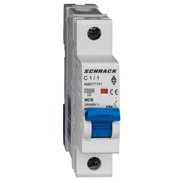 Miniature Circuit Breaker (MCB) AMPARO 10kA, C 1A, 1-pole image 4