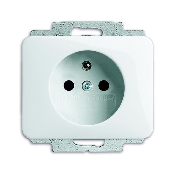 20 MUCKS-24G-500 CoverPlates (partly incl. Insert) Aluminium die-cast/special devices Studio white image 1