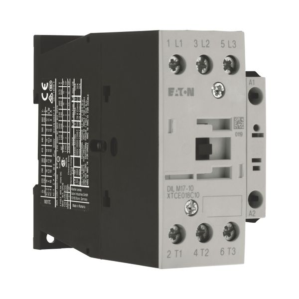 Contactor, 3 pole, 380 V 400 V 7.5 kW, 1 N/O, 208 V 60 Hz, AC operation, Screw terminals image 15