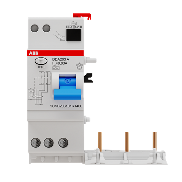 DDA203 A-40/0.03 Residual Current Device Block image 1