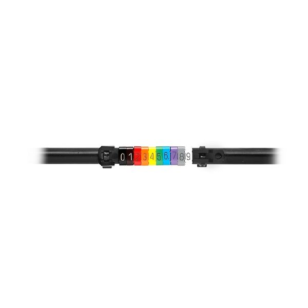 Holder (cable marker), 10 - 317 mm, 11.3 mm, black image 2
