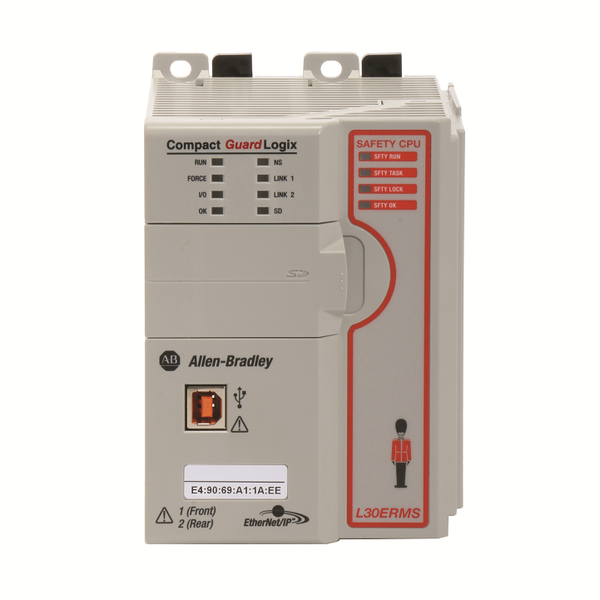 Controller, 1MB Memory, No Embedded I/O, Safety, 1769 Power Supply image 1