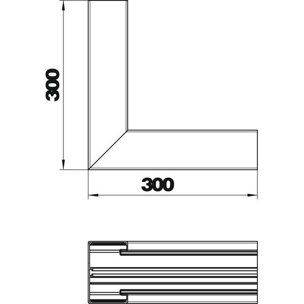 GA-SI70110EL Internal corner symmetrical 70x110x300 image 2