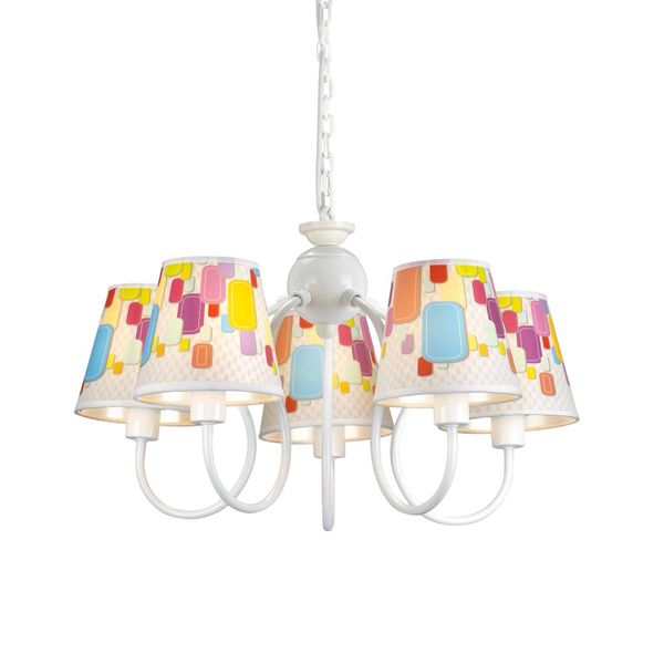 Candy Chandelier 5xE27 Kids Room image 1