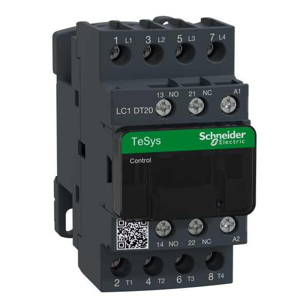 TeSys Deca contactor - 4P(4 NO) - AC-1 - = 440 V 20 A - 110 V AC 50/60 Hz coil image 6