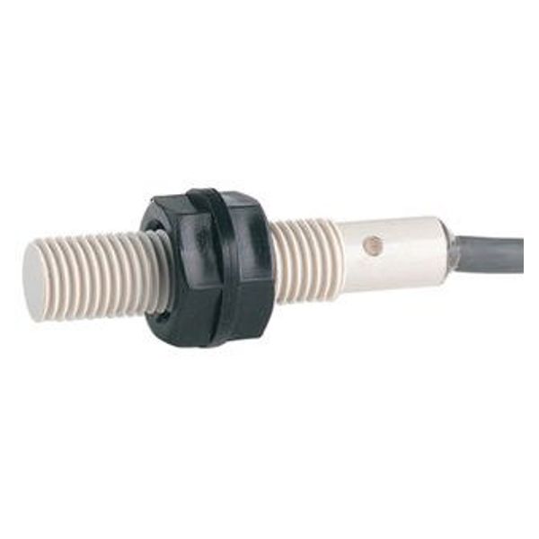 Proximity sensor, plastic body, inductive, M30 shielded, 10 mm, DC 3-w E2F 7108E image 5