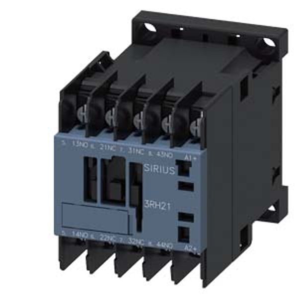 Coupling contactor relay, 2 NO + 2 ... image 1