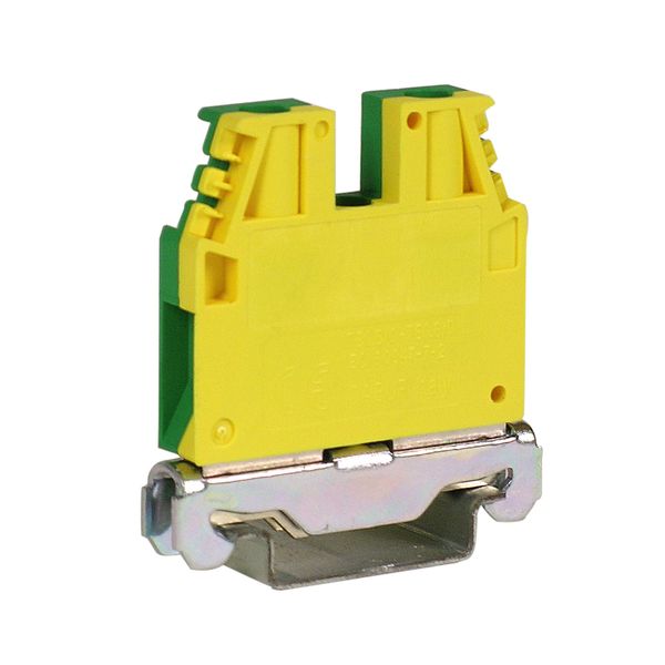 Earth conductor terminal TEC.6, green/yellow, 6 mmý image 1