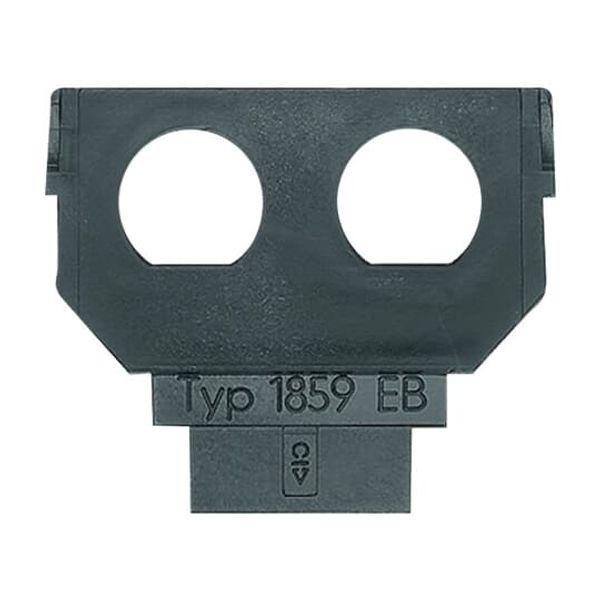 1860 EB Flush Mounted Inserts Data communication Anthracite image 5