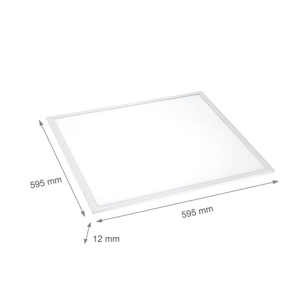 ALGINE  LED  230V 45W 100LM/W IP20 600X600MM WW CEILING PANEL-5Y WARRANTY DALI image 5