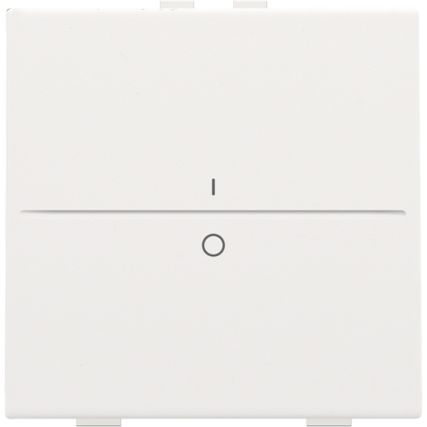 Single key with 'I' and '0' symbols for wireless switch or push button image 2