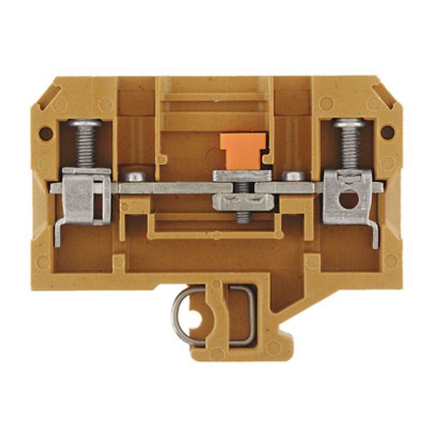 Test-disconnect terminal, Screw connection, 6 mm², 400 V, 41 A, slidin image 1