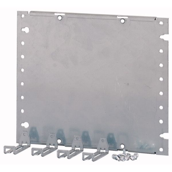 Mounting plate for MCCBs/Fuse Switch Disconnectors, HxW 250 x 800mm image 1