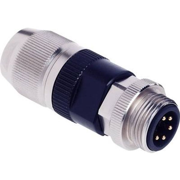 circular Connector w. Harax 7/8" L5 M image 1