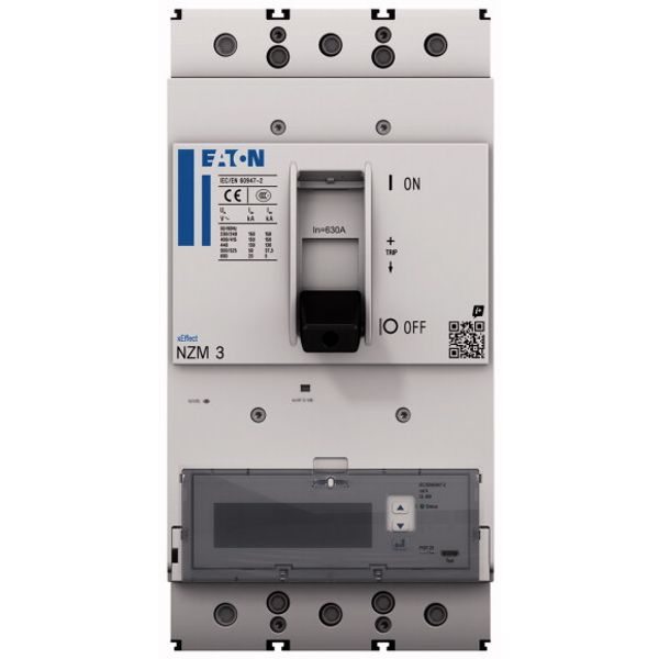 NZM3 PXR25 circuit breaker - integrated energy measurement class 1, 350A, 3p, withdrawable unit image 1