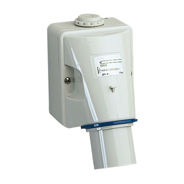 PratiKa industrial plug - 16 A - 3P + E - 200...250 V AC - IP44 image 1