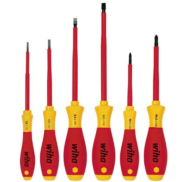 SoftFinish® electric slotted/ Phillips screwdriver set, 6 pcs. 320N SF K6 image 2