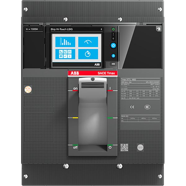 XT7H 800 Ekip Hi-Touch LSI In800A 3p FF image 2