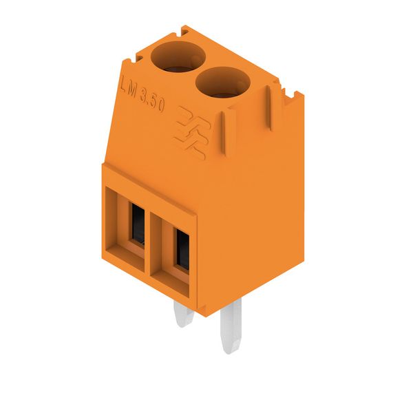 PCB terminal, 3.50 mm, Number of poles: 2, Conductor outlet direction: image 7