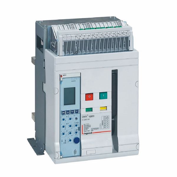 Air circuit breaker DMX³ 1600 lcu 42 kA - fixed version - 3P - 1600 A image 1