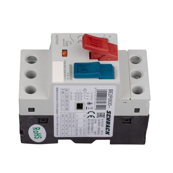 Motor Protection Circuit Breaker BE2 PB, 3-pole, 4-6,3A image 6