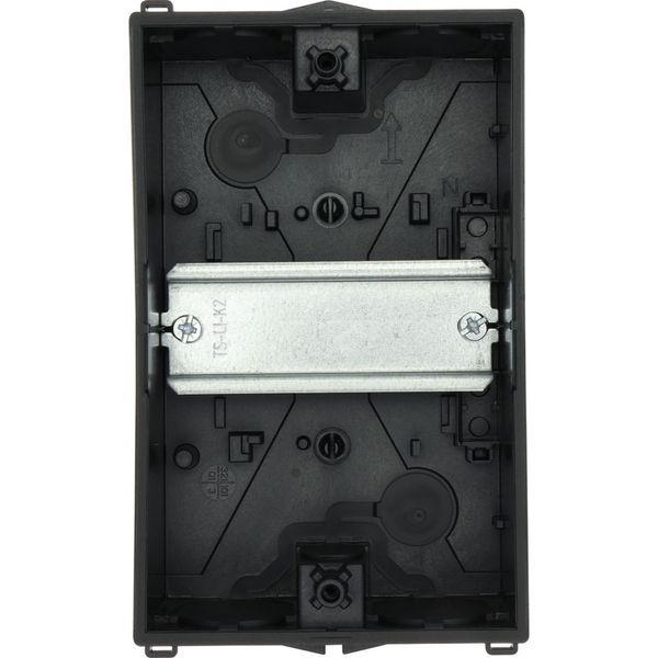 Insulated enclosure, HxWxD=160x100x145mm, +mounting rail image 25