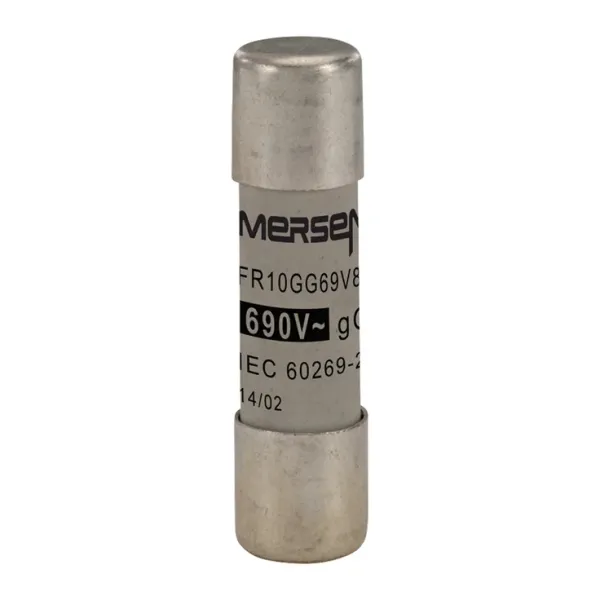 Cylindrical fuse-link gG 10x38 IEC 690VAC 8A image 2