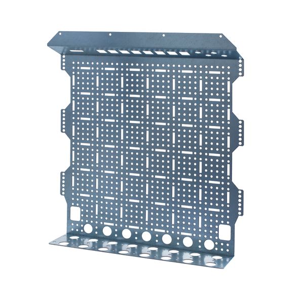 PM3x18RJ mounting plate perforated for socket and adapters rj image 1