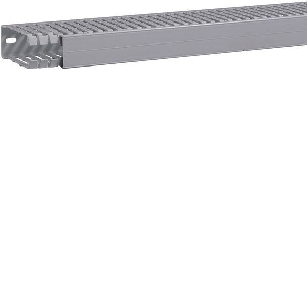 Slotted panel trunking halogenfree HA7 100x40mm light grey image 1