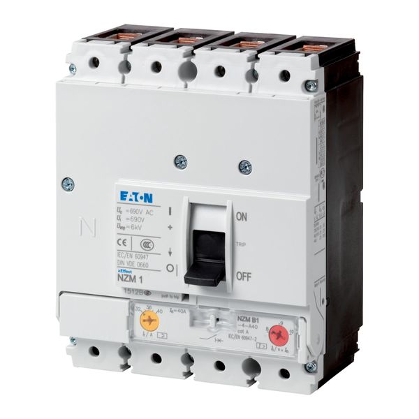 Circuit-breaker 4 pole, 100A image 2